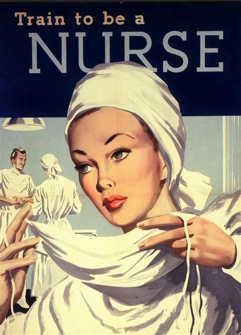 vintage nurse posters